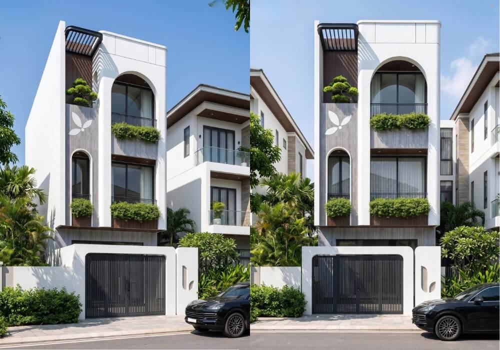 Mẫu nhà ống 5×20 3 tầng tinh giản nhưng vẫn đầy lôi cuốn