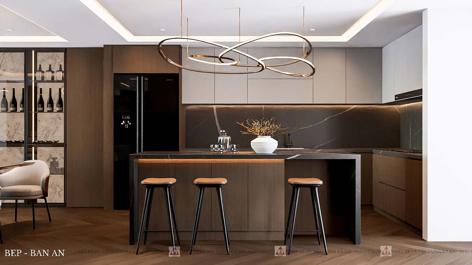 Thiết kế biệt thự 8x20m