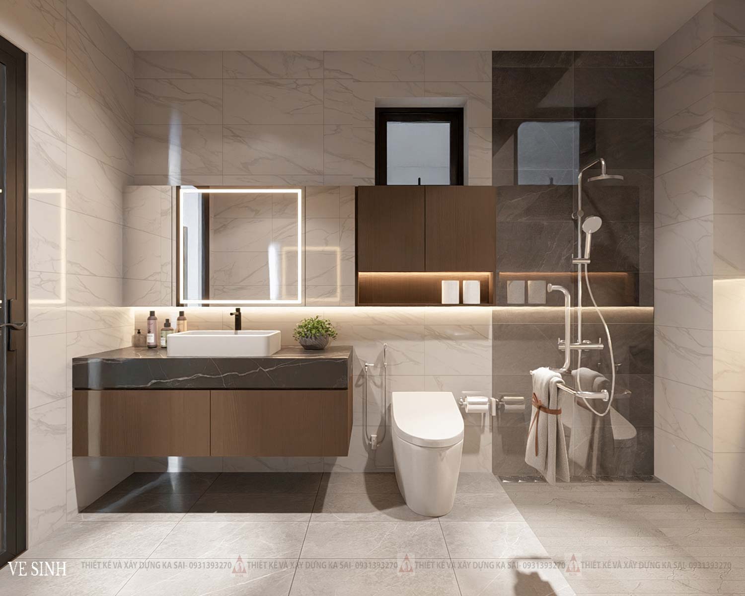 Thiết kế biệt thự 8x20m