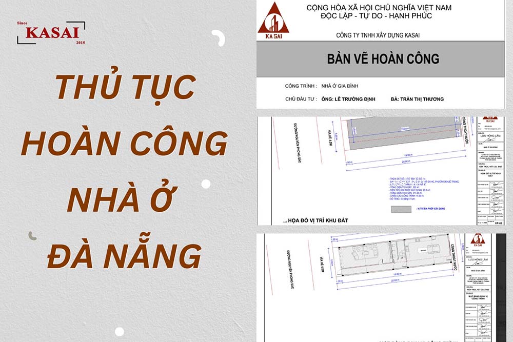 Thủ tục hoàn công nhà ở Đà Nẵng mới nhất