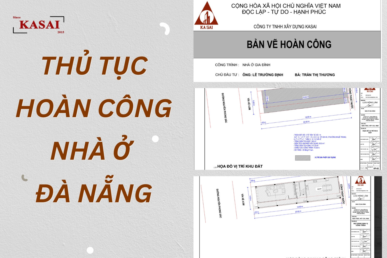 Thủ tục hoàn công nhà ở Đà Nẵng mới nhất