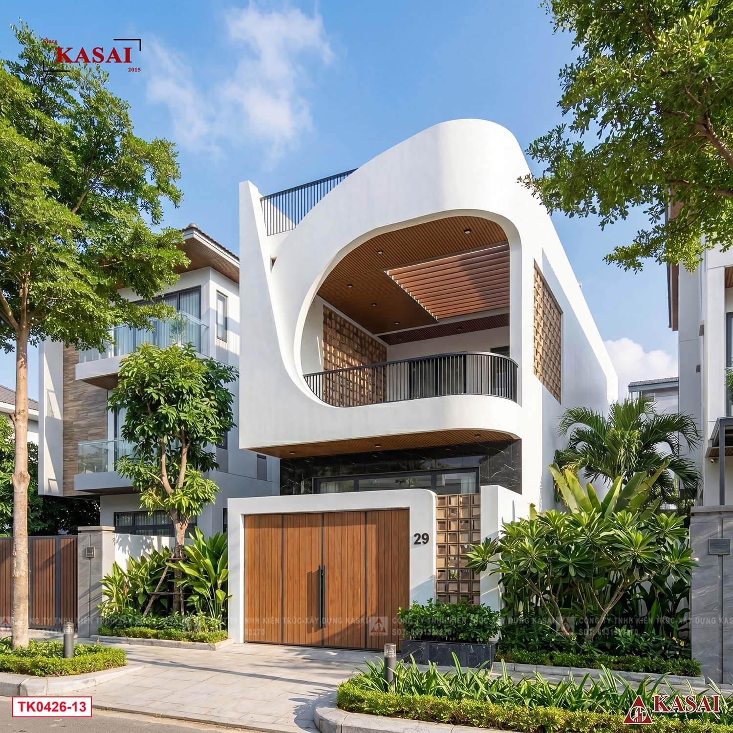 Mẫu nhà ống 2 tầng mới nhất