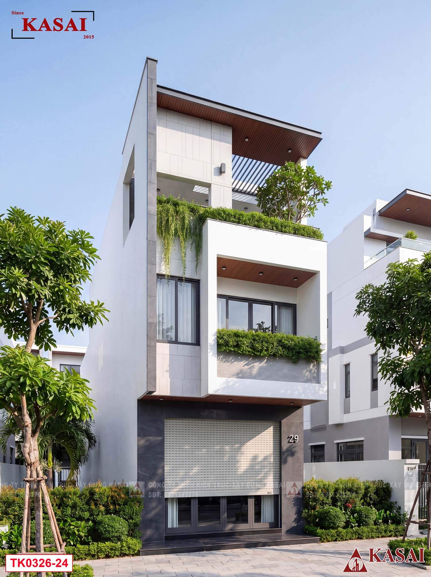 Nhà phong cách hiện đại tối giản