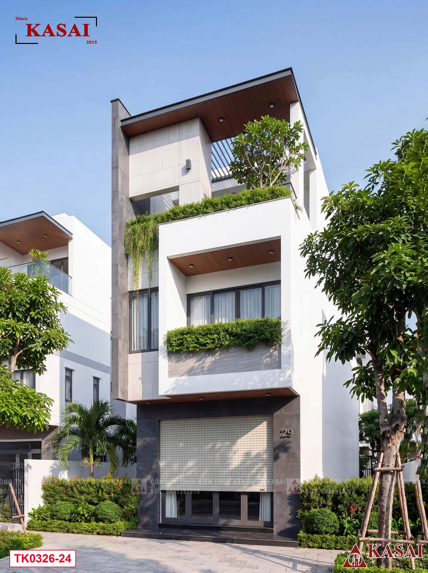 Nhà phong cách hiện đại tối giản