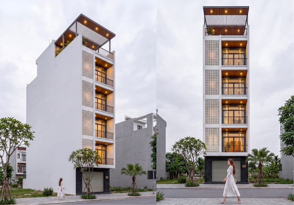 Thiết kế căn hộ hướng Tây che chắn nắng hiệu quả