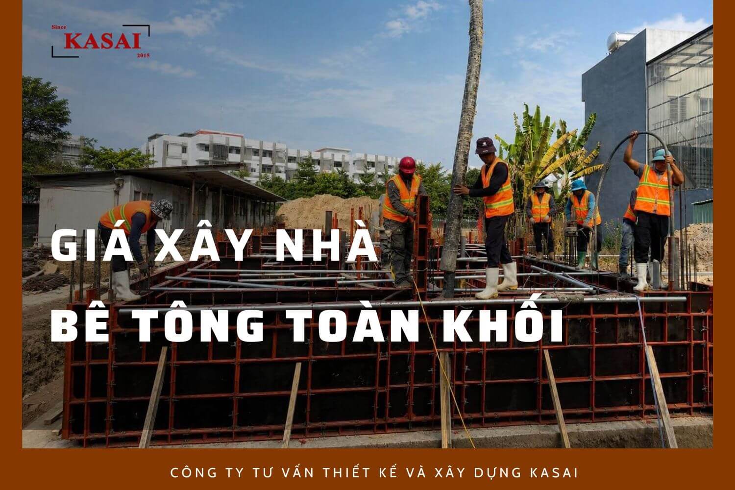 Giá xây nhà bê tông toàn khối là bao nhiêu?