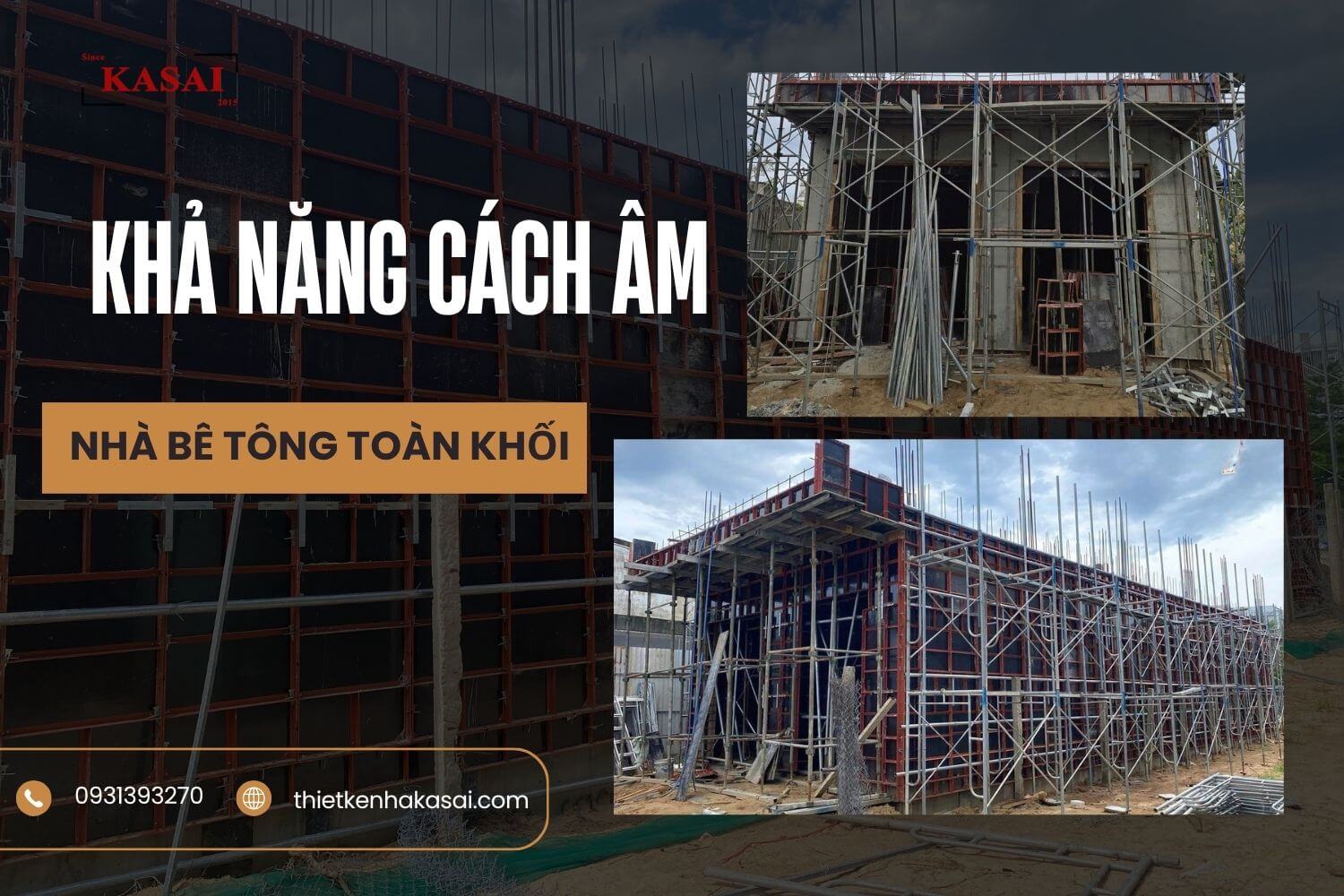 Khả năng cách âm nhà bê tông toàn khối