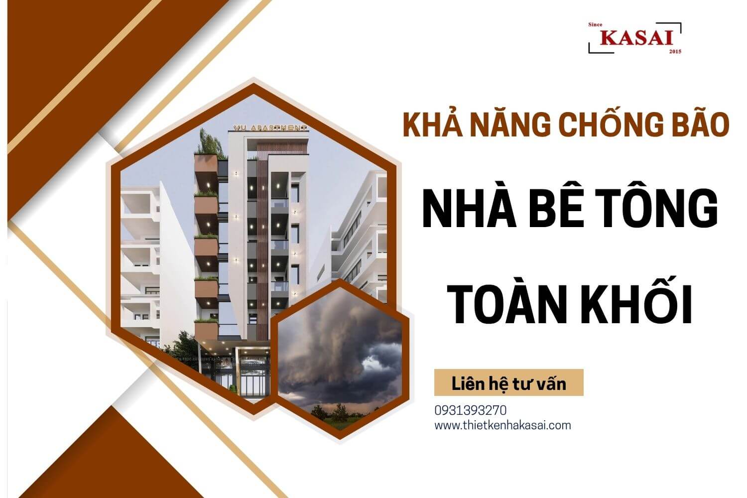 Khả năng chống bão nhà bê tông toàn khối