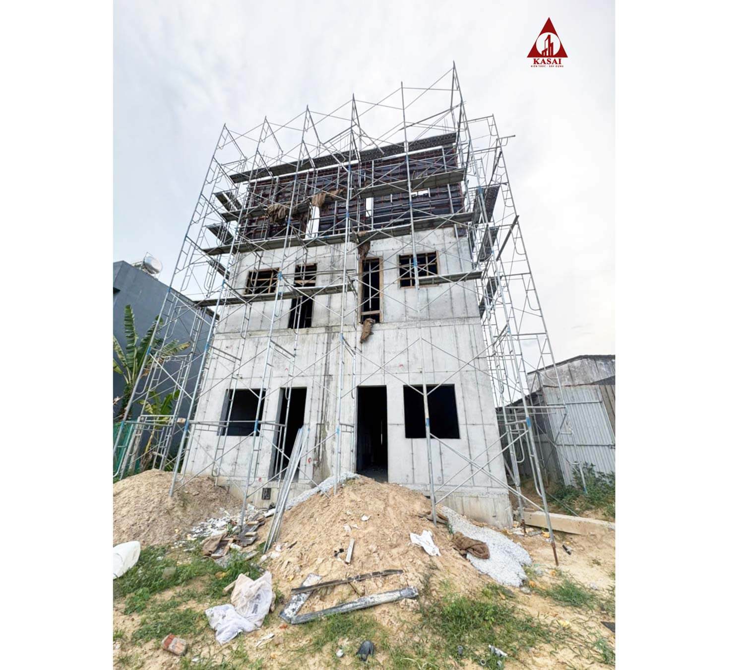 Căn hộ bê tông toàn khối