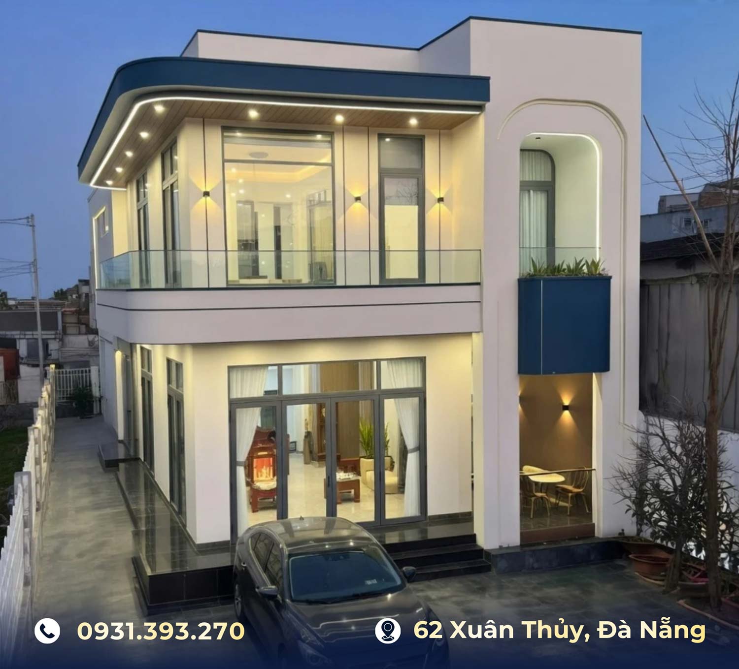 Mẫu nhà bê tông toàn khối
