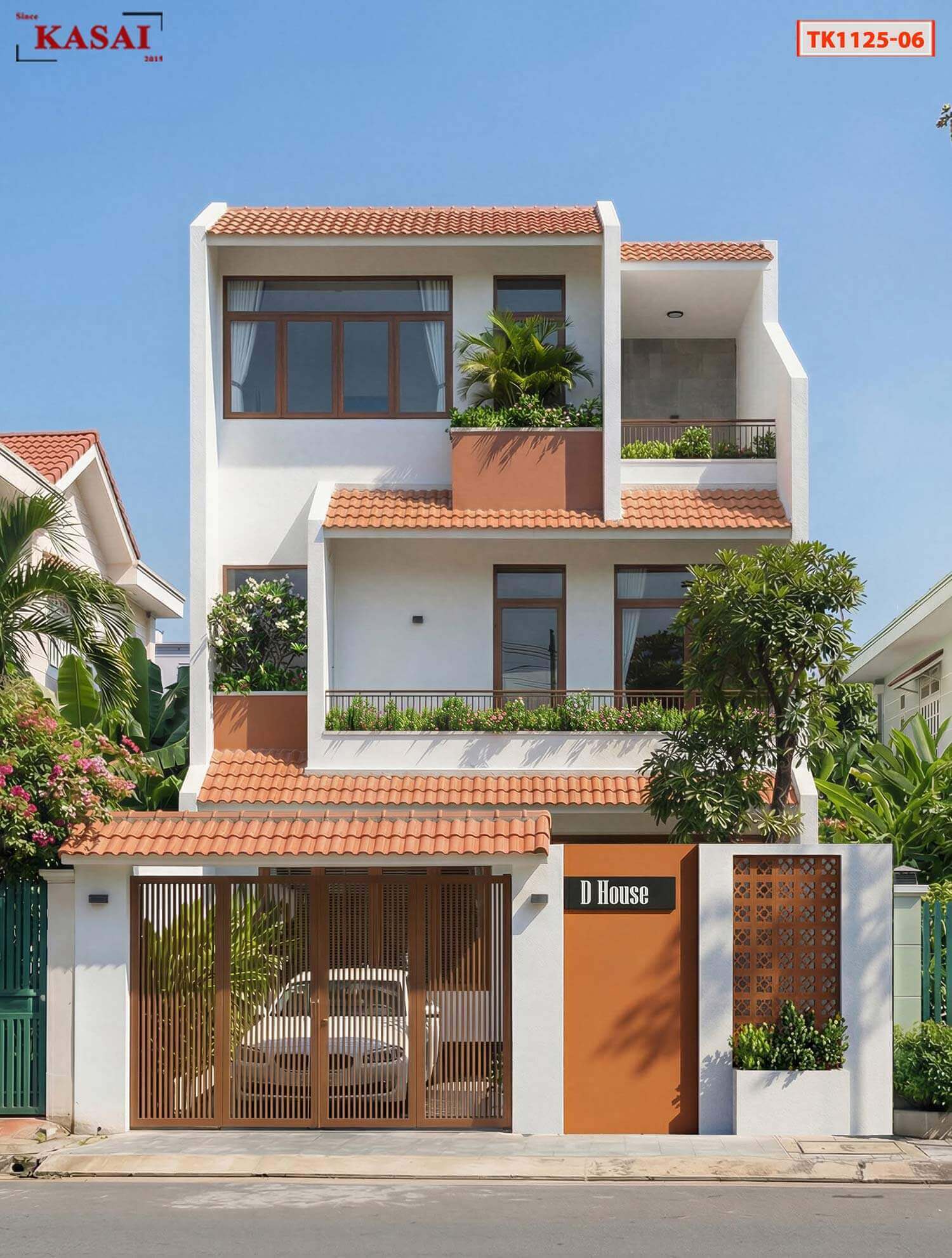 Mẫu nhà 3 tầng Đà Nẵng đẹp
