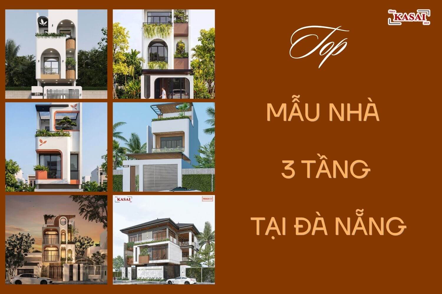Mẫu nhà 3 tầng tại Đà Nẵng đẹp