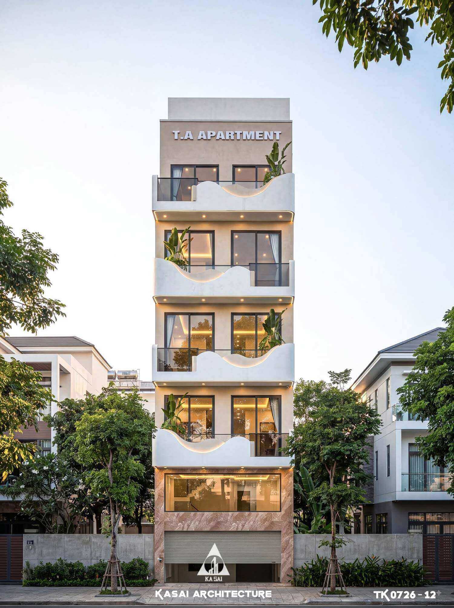 Thiết kế căn hộ 6x17m