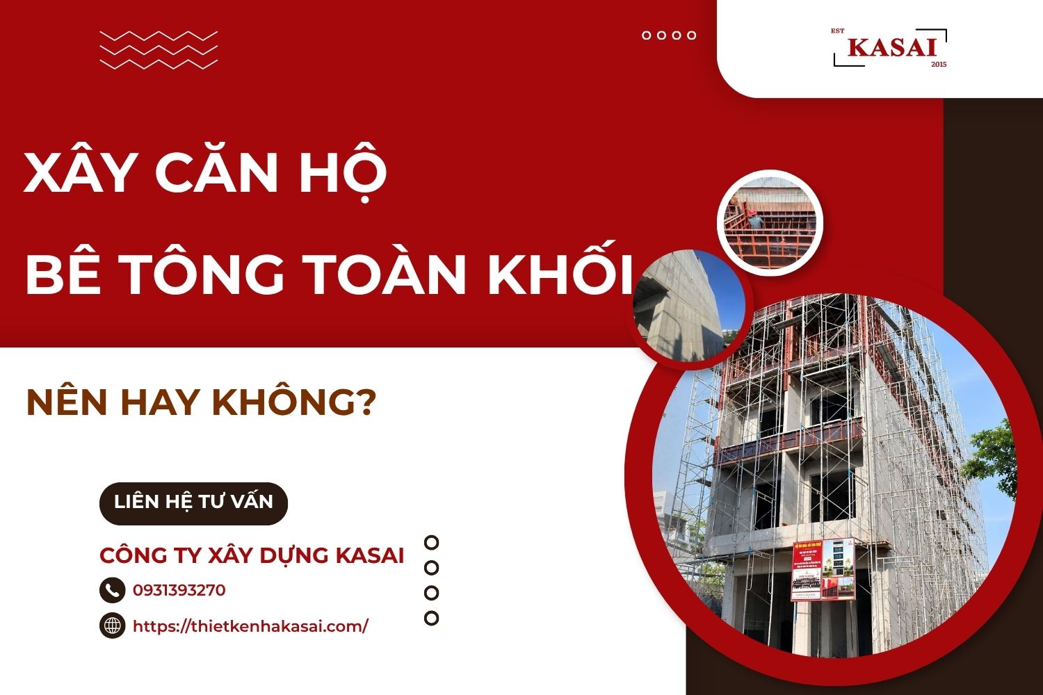 Có nên căn hộ bằng bê tông toàn khối